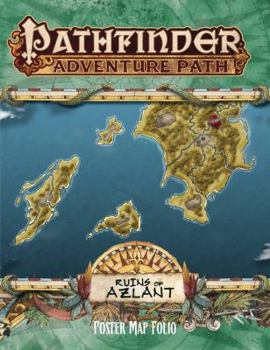 Game Pathfinder Campaign Setting: Ruins of Azlant Poster Map Folio Book