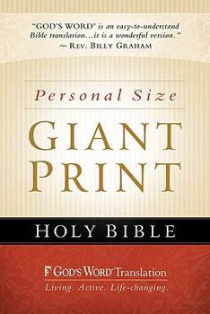 Paperback God's Word Personal Size Giant Print Bible-GW [Large Print] Book