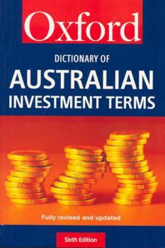 Paperback The Dictionary of Australian Investment Terms Book