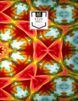 Notebook: Painted Feather - College Ruled, Lined, Large Notebook