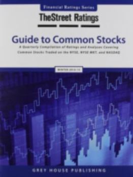 Paperback Thestreet Ratings Guide to Common Stocks, Winter 14/15 Book