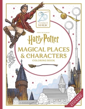 Paperback Harry Potter: Magical Places and Characters Coloring Book