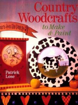 Paperback Country Woodcrafts to Paint Book