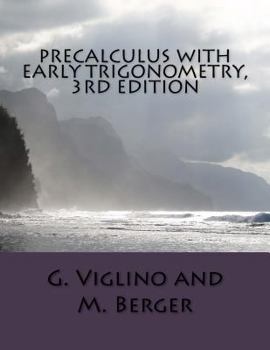 Paperback Precalculus with Early Trigonometry, 3rd Edition Book