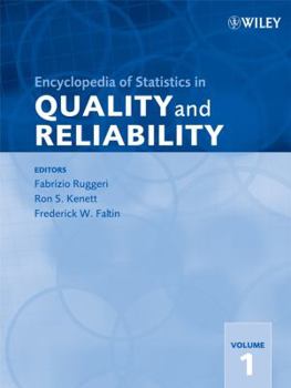 Hardcover Encyclopedia of Statistics in Quality and Reliability Book