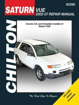 Paperback Chilton's Saturn Vue 2002-07 Repair Manual Book