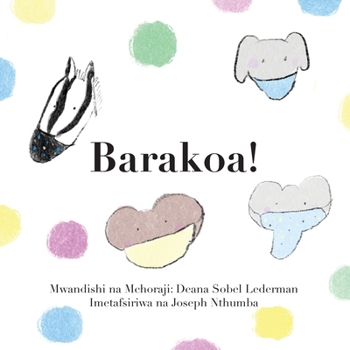 Hardcover Masks! (Swahili) [Swahili] Book