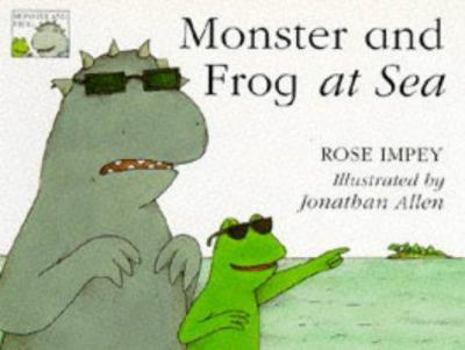 Paperback Monster and Frog at Sea Book