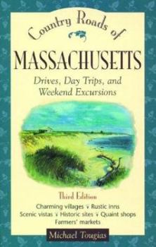 Paperback Country Roads of Massachusetts Book
