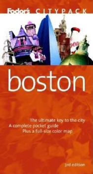 Paperback Fodor's Citypack Boston, 3rd edition Book