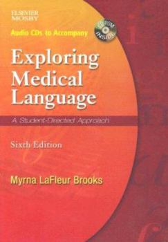 Hardcover Audio CDs to Accompany Exploring Medical Language Book