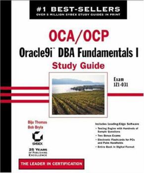 Hardcover Oca Ocp: Oracle9i DBA Fundamentals I Study Guide [With CDROM] Book