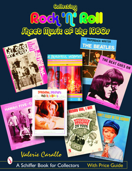 Paperback Collecting Rock 'n' Roll Sheet Music of the 1960s Book