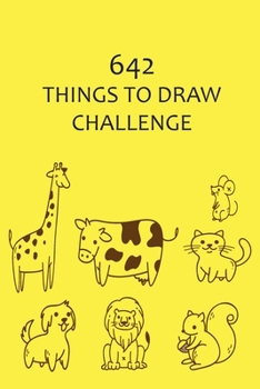 Paperback 642 Things to Draw Challenge Book