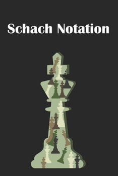 Paperback Schach Notation: Schach Scorebook mit 110 Seiten. F?r Spieler. [German] Book
