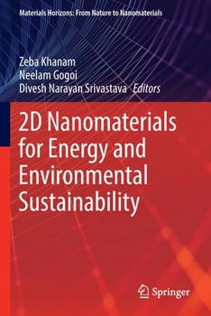 Paperback 2D Nanomaterials for Energy and Environmental Sustainability Book