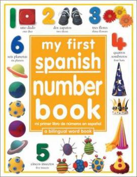 Hardcover My First Number Book/Mi Primer Libro de Numeros [Spanish] Book