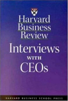 Paperback Harvard Business Review: Interviews with Ceos Book