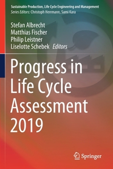 Paperback Progress in Life Cycle Assessment 2019 Book
