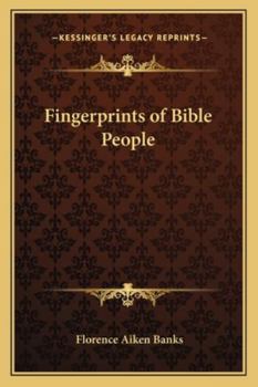 Paperback Fingerprints of Bible People Book