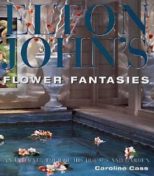 Hardcover Elton John Flower Fantasies Book