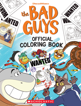Paperback Bad Guys Coloring Book