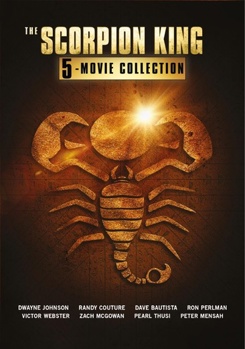 DVD The Scorpion King 5-Movie Collection Book