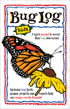 Spiral-bound Bug Log Kids Book