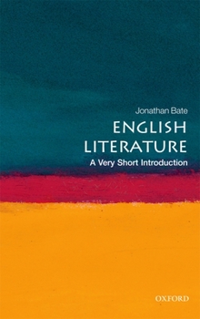English Literature: A Very Short Introduction - Book  of the Oxford's Very Short Introductions series