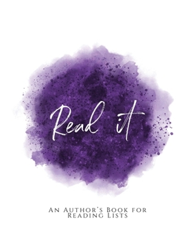 Paperback Read It!: An Author's Book for Reading Lists Purple Version Book
