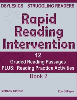 Paperback Rapid Reading Intervention, Book 2 Book