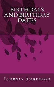 Paperback Birthdays and Birthday Dates Book