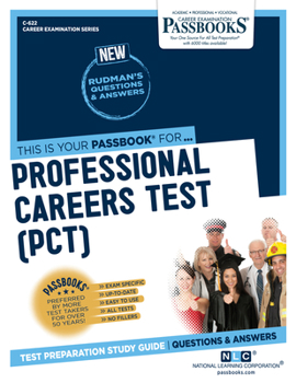 Paperback Professional Careers Test (Pct) (C-622): Passbooks Study Guide Volume 622 Book