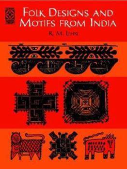 Paperback Folk Designs and Motifs from India Book