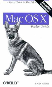 Paperback Mac OS X Pocket Guide Book