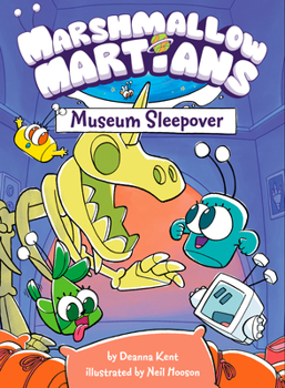 Library Binding Marshmallow Martians: Museum Sleepover: (A Graphic Novel) Book