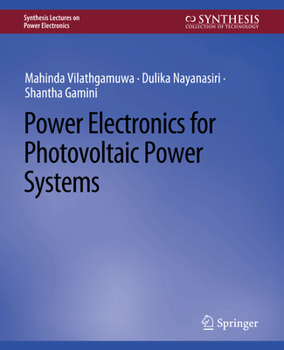 Paperback Power Electronics for Photovoltaic Power Systems Book