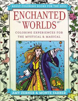 Paperback Enchanted Worlds: A Coloring Book