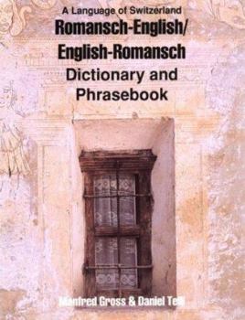 Paperback Rhaeto/Romansh-English, English-Rhaeto/Romansh Dictionary & Phrasebook Book