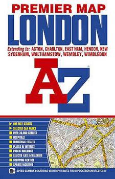 Paperback Premier Map of London Book