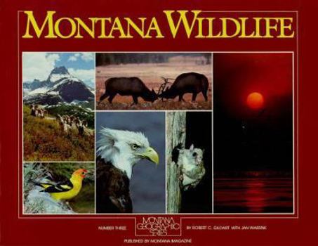 Paperback Montana Wildlife Book