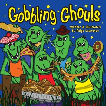 Paperback Gobbling Ghouls Book