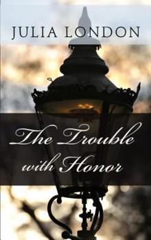 Hardcover The Trouble With Honor (Thorndike Press Large Print Romance) [Large Print] Book