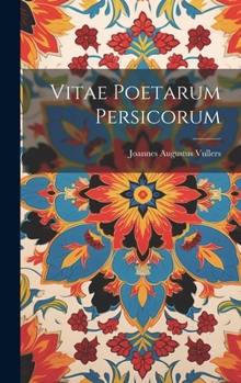 Hardcover Vitae Poetarum Persicorum [Latin] Book
