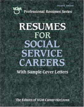 Paperback Resumes for Social Service Careers Book