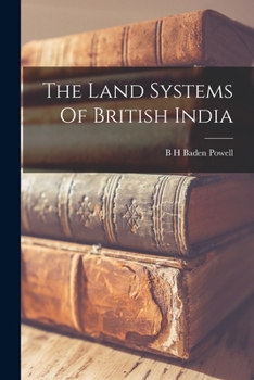 Paperback The Land Systems Of British India Book
