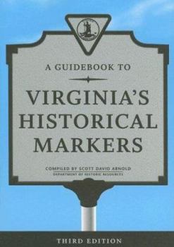 Paperback A Guidebook to Virginia's Historical Markers Book