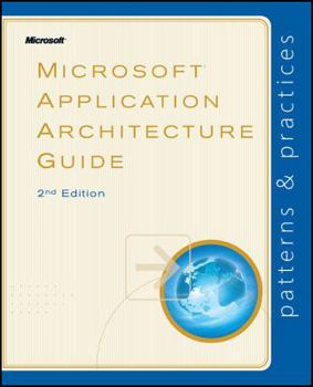 Paperback Microsoft Application Architecture Guide Book
