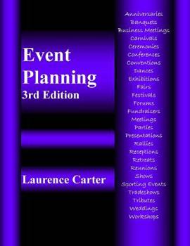 Paperback Event Planning 3rd Edition Book