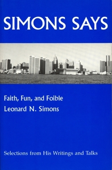 Paperback Simons Says: Faith, Fun, and Foible Book